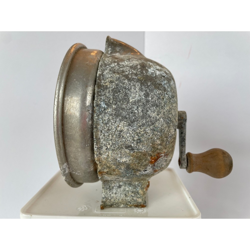 Vintage Central States Mfg Co Hand Crank Juicer St Louis MO Metal Silver OS